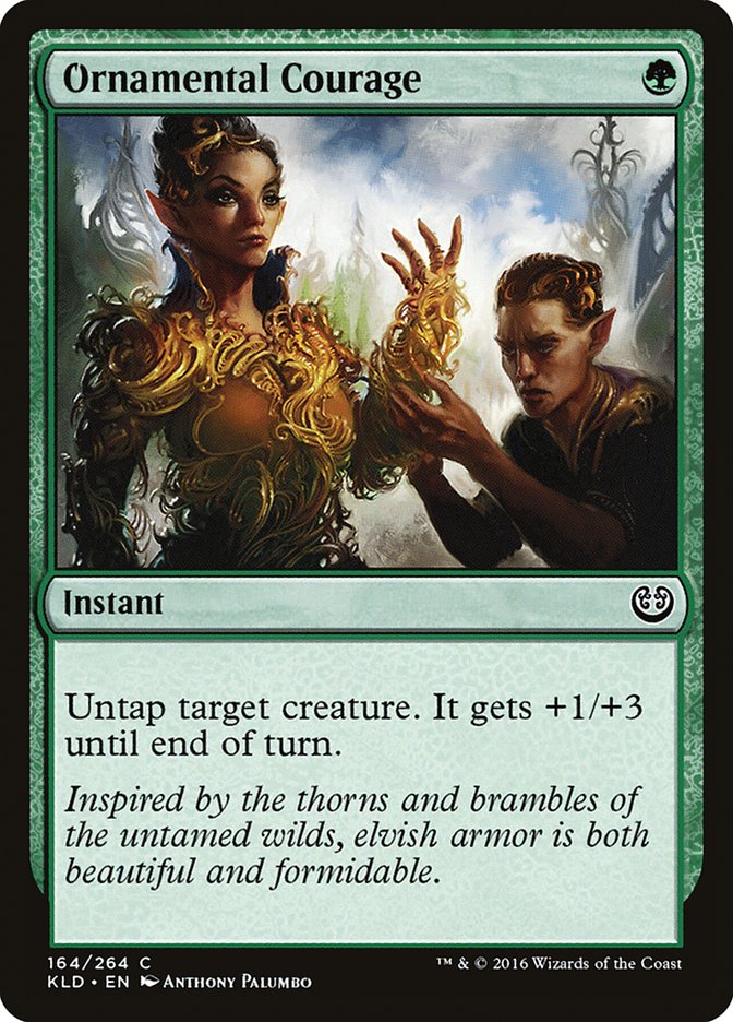 Ornamental Courage [Kaladesh] | Exor Games Truro