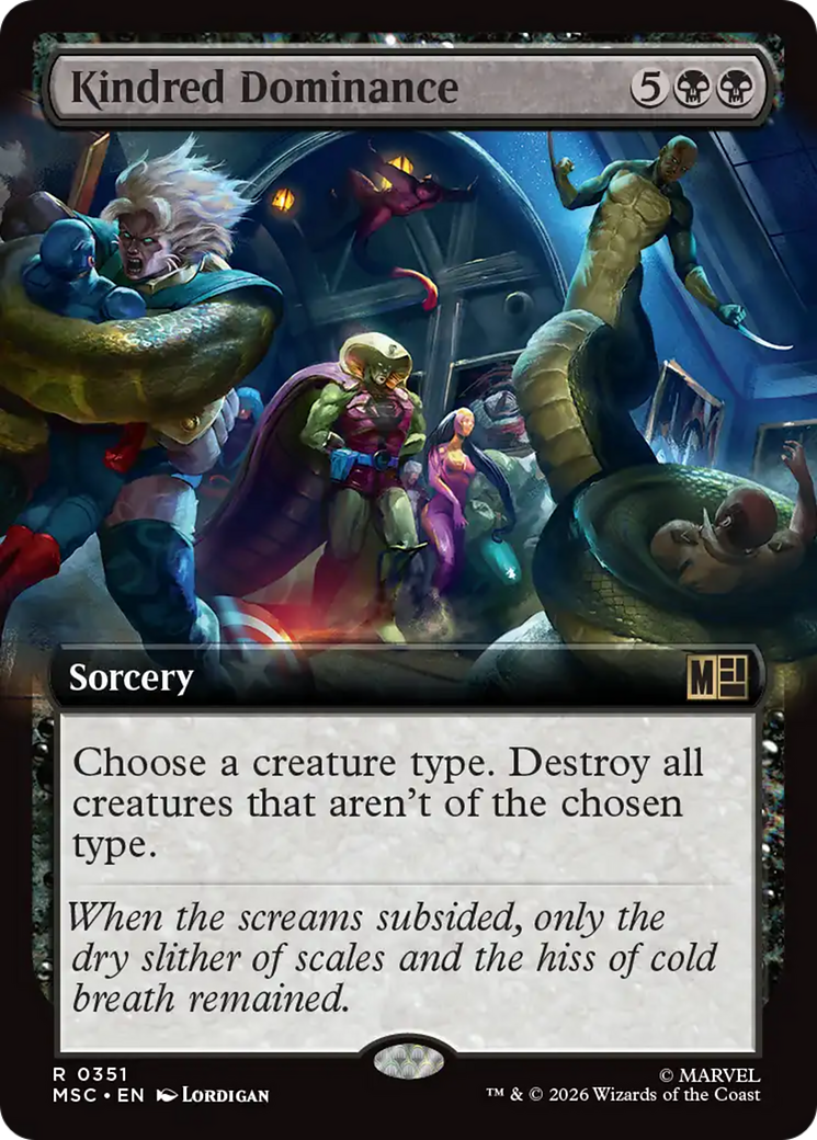 Kindred Dominance (Extended Art) [Marvel Super Heroes Commander] | Exor Games Truro