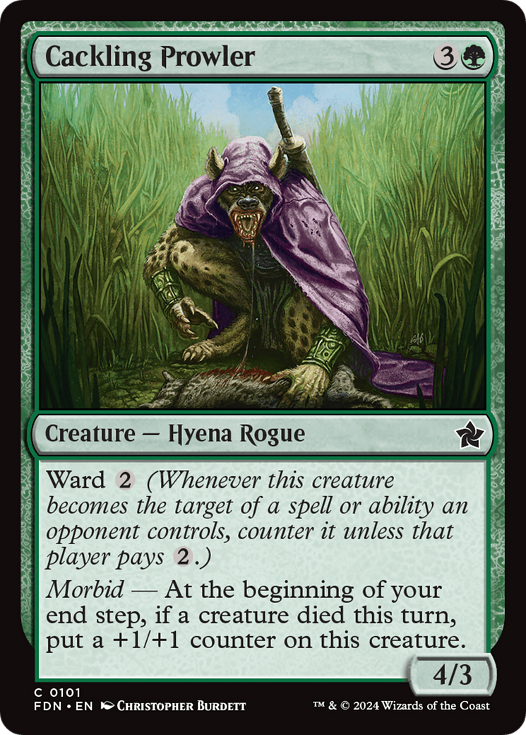 Cackling Prowler [Foundations] | Exor Games Truro