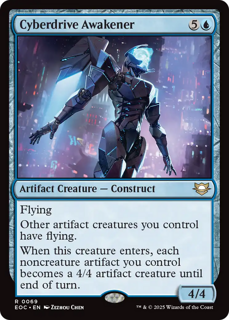 Cyberdrive Awakener [Edge of Eternities Commander] | Exor Games Truro