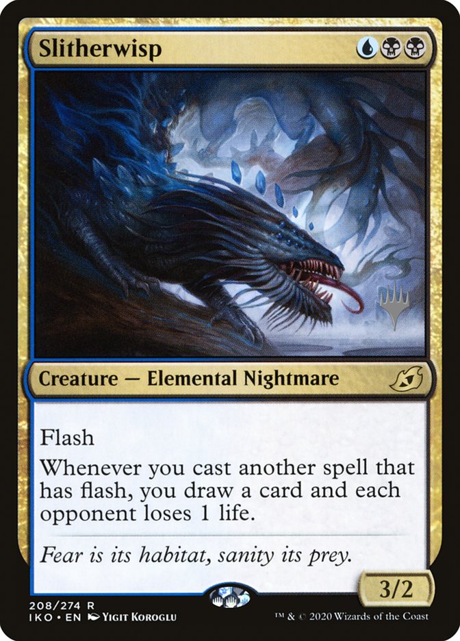 Slitherwisp (Promo Pack) [Ikoria: Lair of Behemoths Promos] | Exor Games Truro