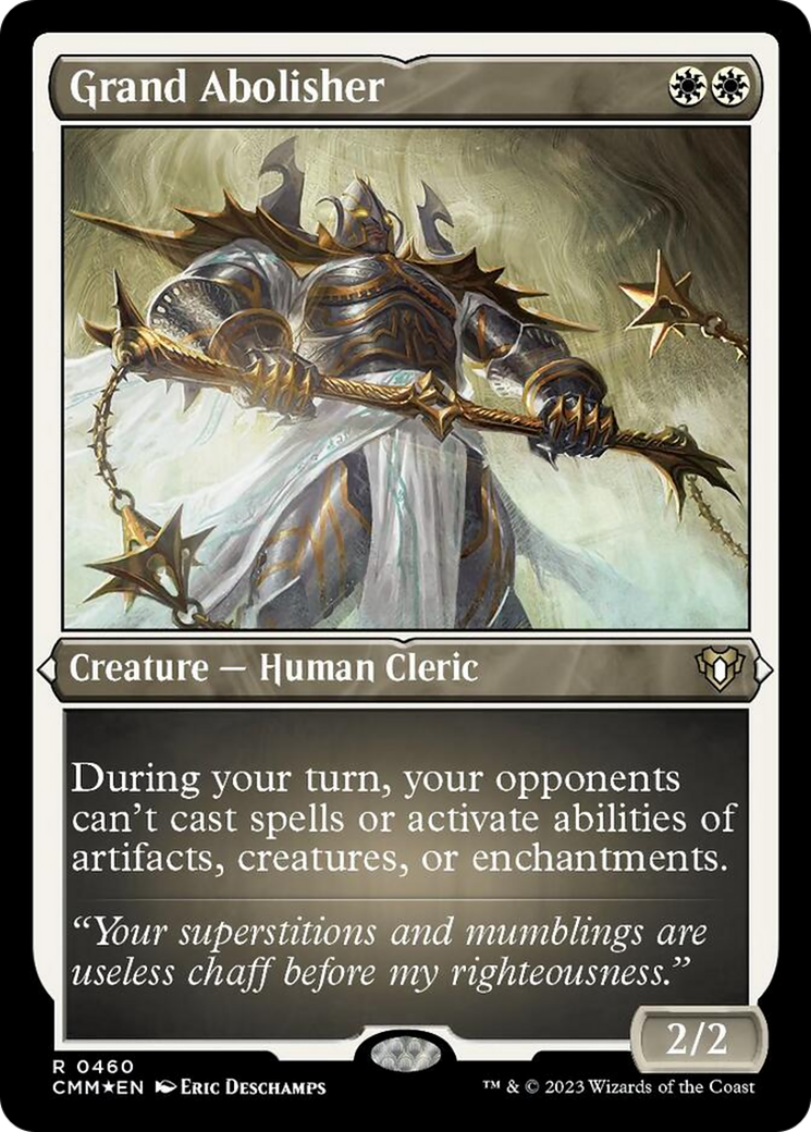 Grand Abolisher (Foil Etched) [Commander Masters] | Exor Games Truro