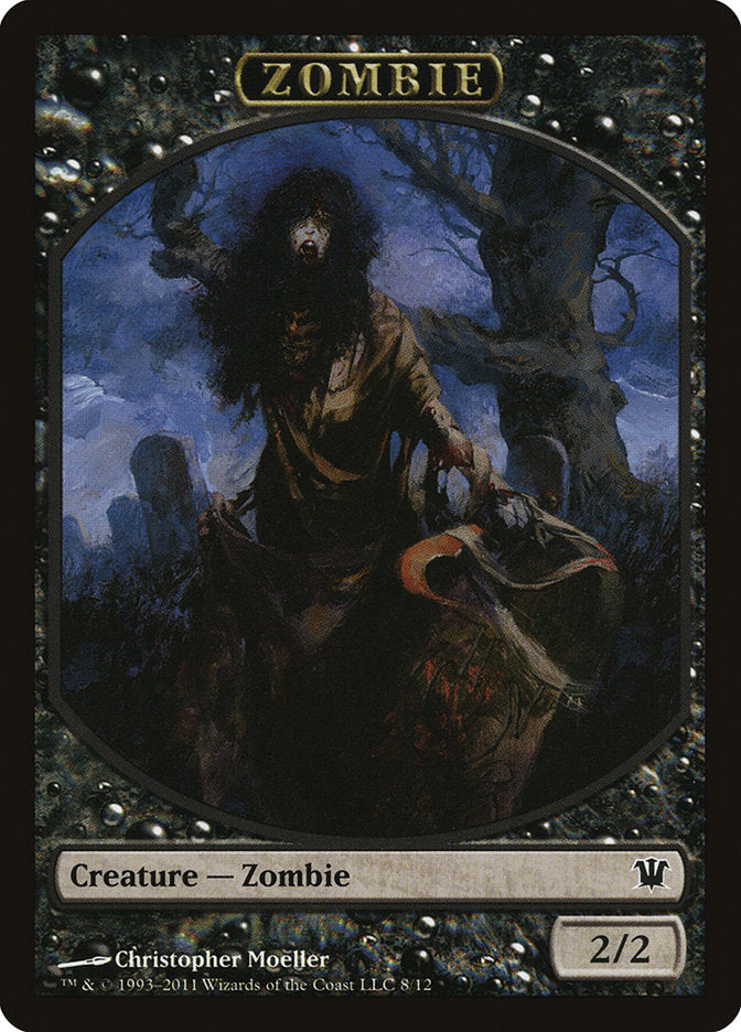 Zombie Token (8/12) [Innistrad Tokens] | Exor Games Truro