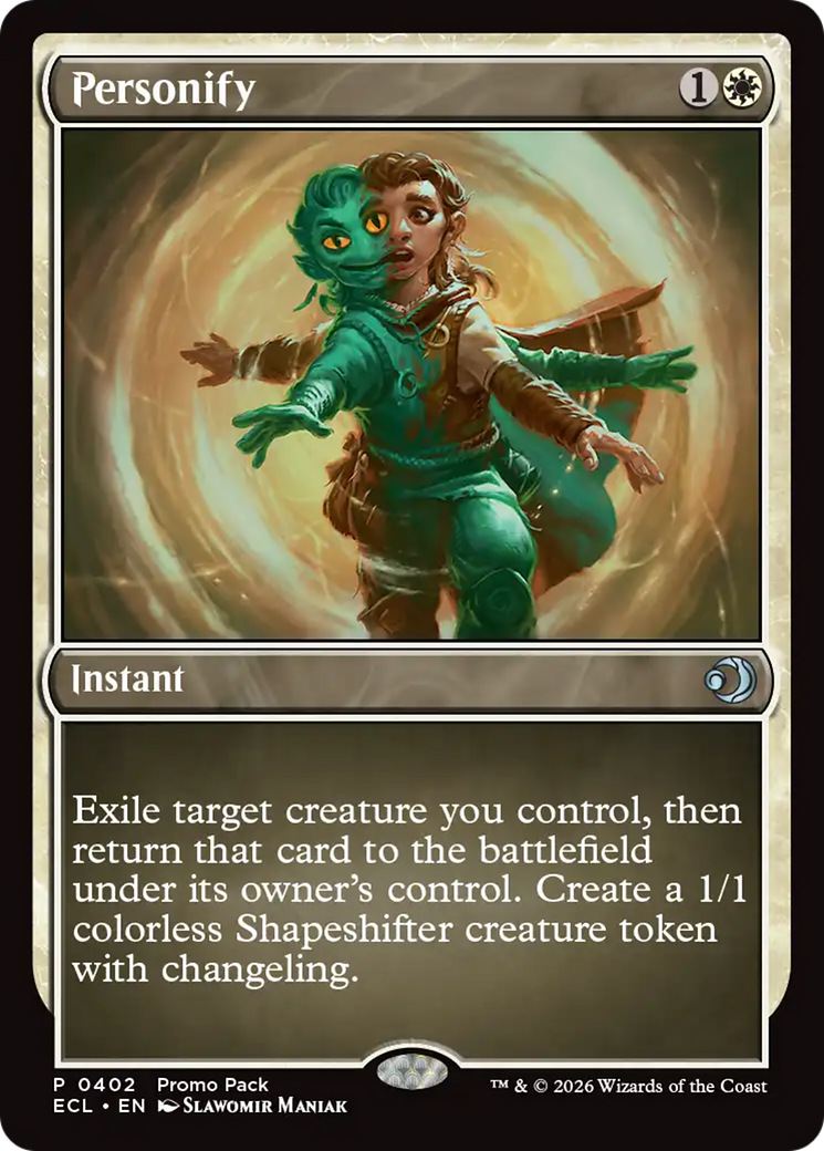 Personify [Lorwyn Eclipsed Promos] | Exor Games Truro