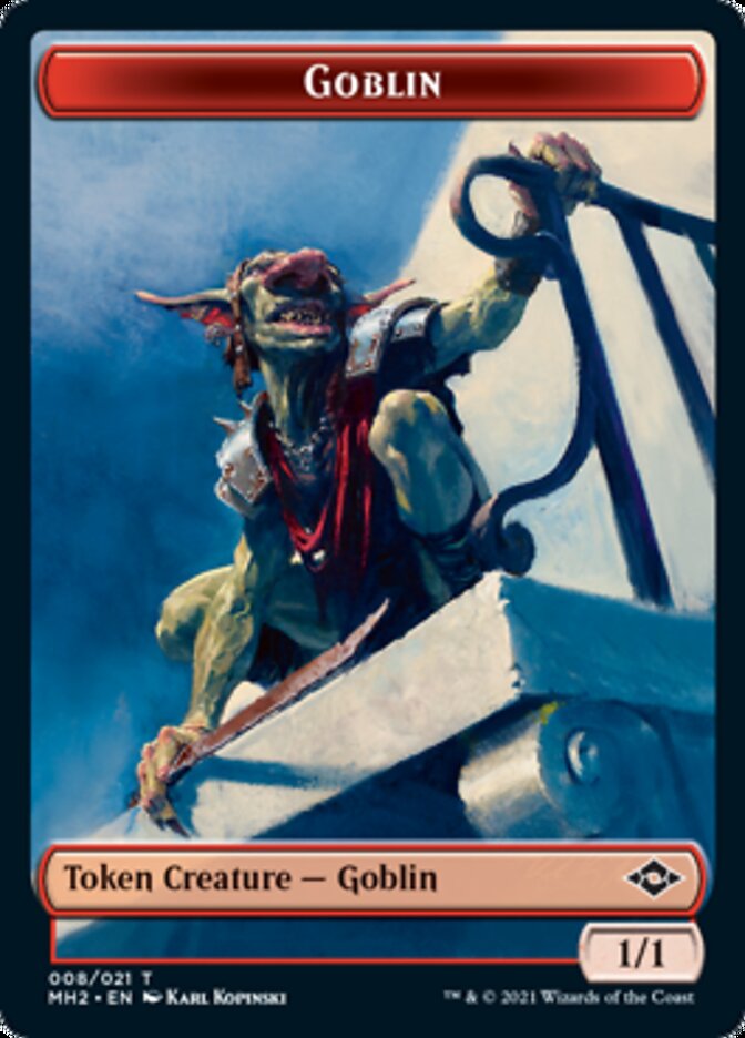 Goblin // Squirrel Double-Sided Token [Modern Horizons 2 Tokens] | Exor Games Truro