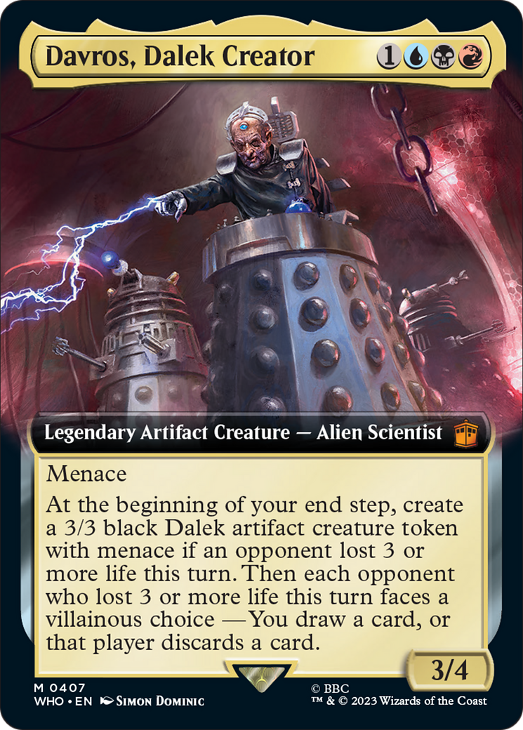 Davros, Dalek Creator (Extended Art) [Doctor Who] | Exor Games Truro