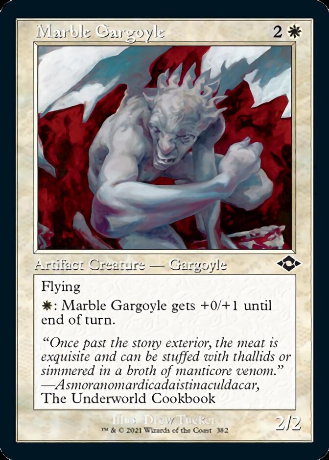 Marble Gargoyle (Retro Foil Etched) [Modern Horizons 2] | Exor Games Truro