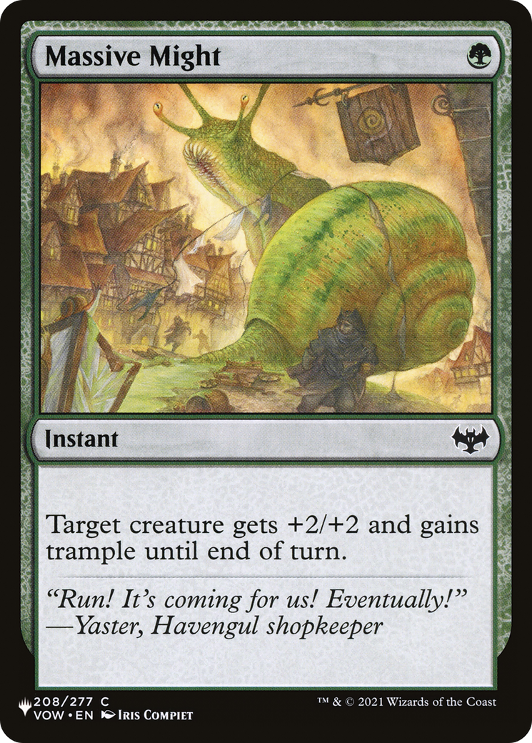 Massive Might [The List] | Exor Games Truro