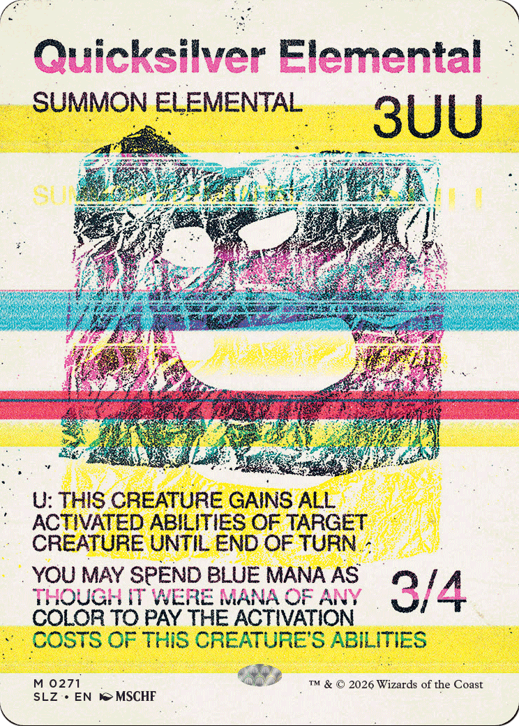Quicksilver Elemental (0271) [Secret Lair x MSCHF: The Zeta Set] | Exor Games Truro
