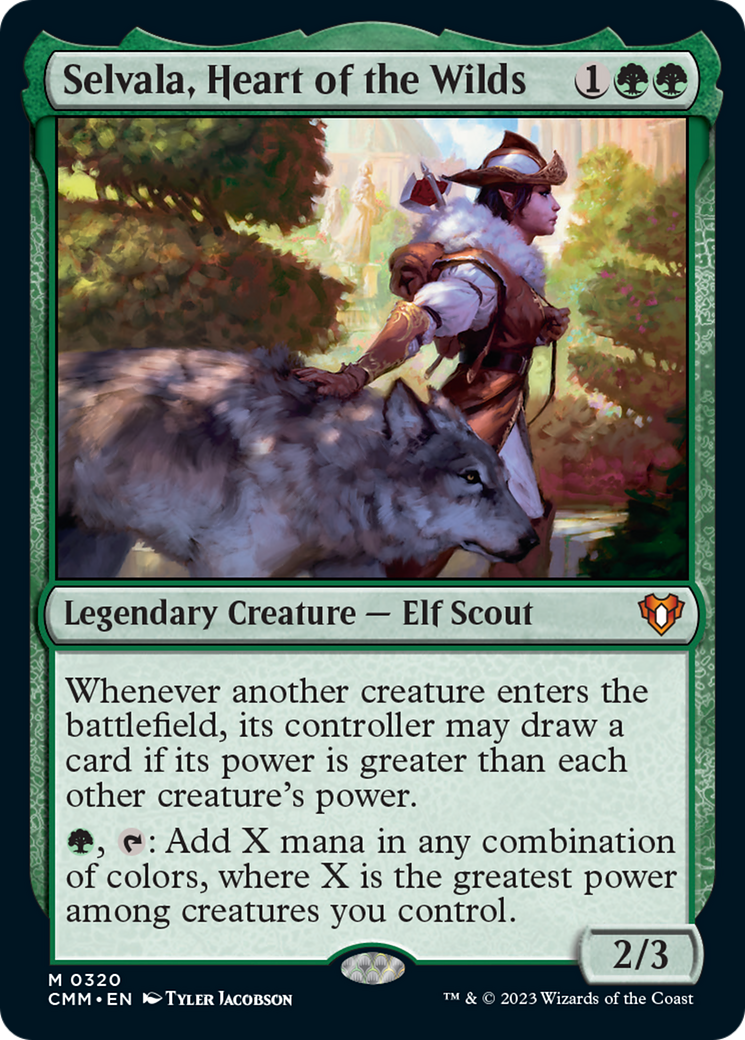 Selvala, Heart of the Wilds [Commander Masters] | Exor Games Truro