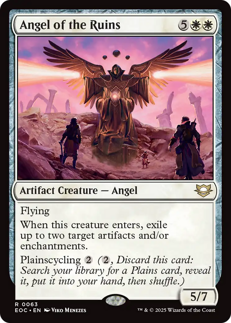 Angel of the Ruins [Edge of Eternities Commander] | Exor Games Truro