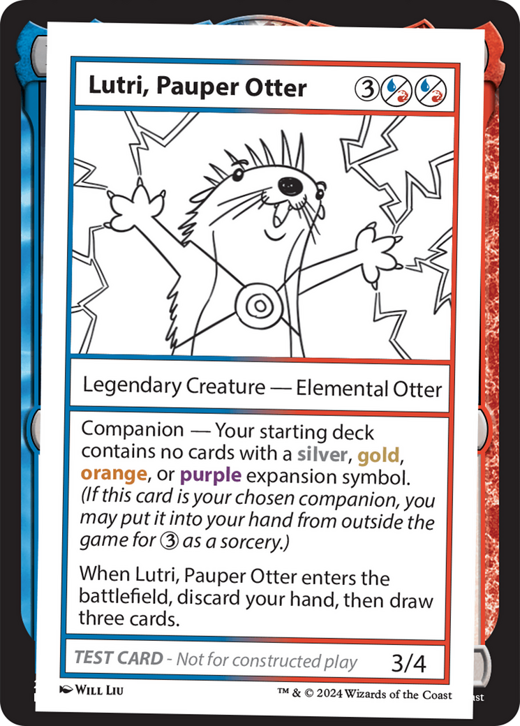 Lutri, Pauper Otter [Mystery Booster 2 Playtest Cards] | Exor Games Truro