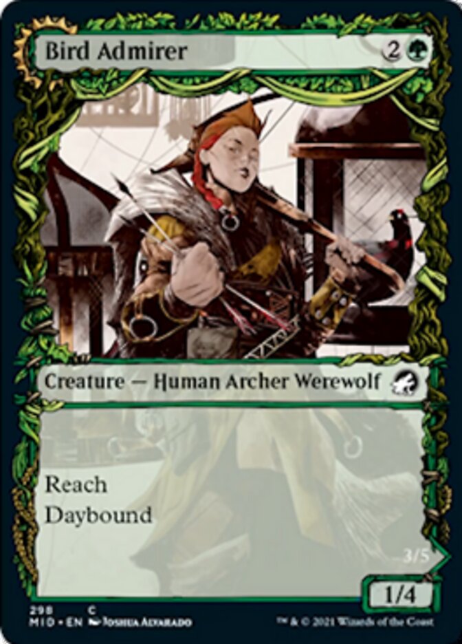 Bird Admirer // Wing Shredder (Showcase Equinox) [Innistrad: Midnight Hunt] | Exor Games Truro