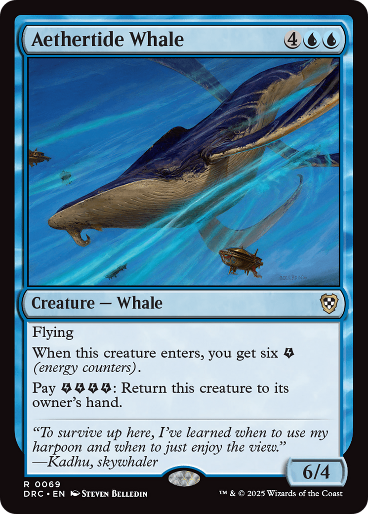 Aethertide Whale [Aetherdrift Commander] | Exor Games Truro