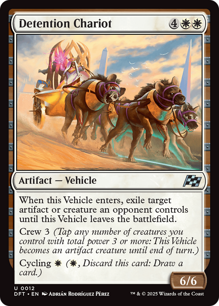 Detention Chariot [Aetherdrift] | Exor Games Truro
