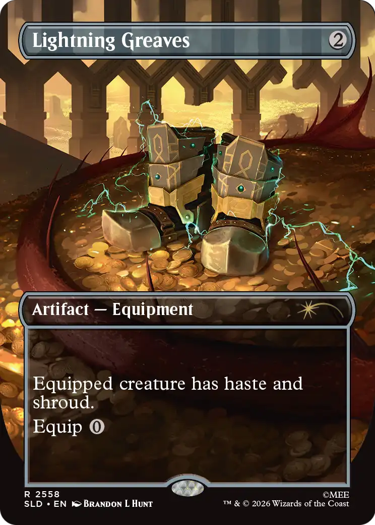 Lightning Greaves (2558) [Secret Lair Drop Series] | Exor Games Truro