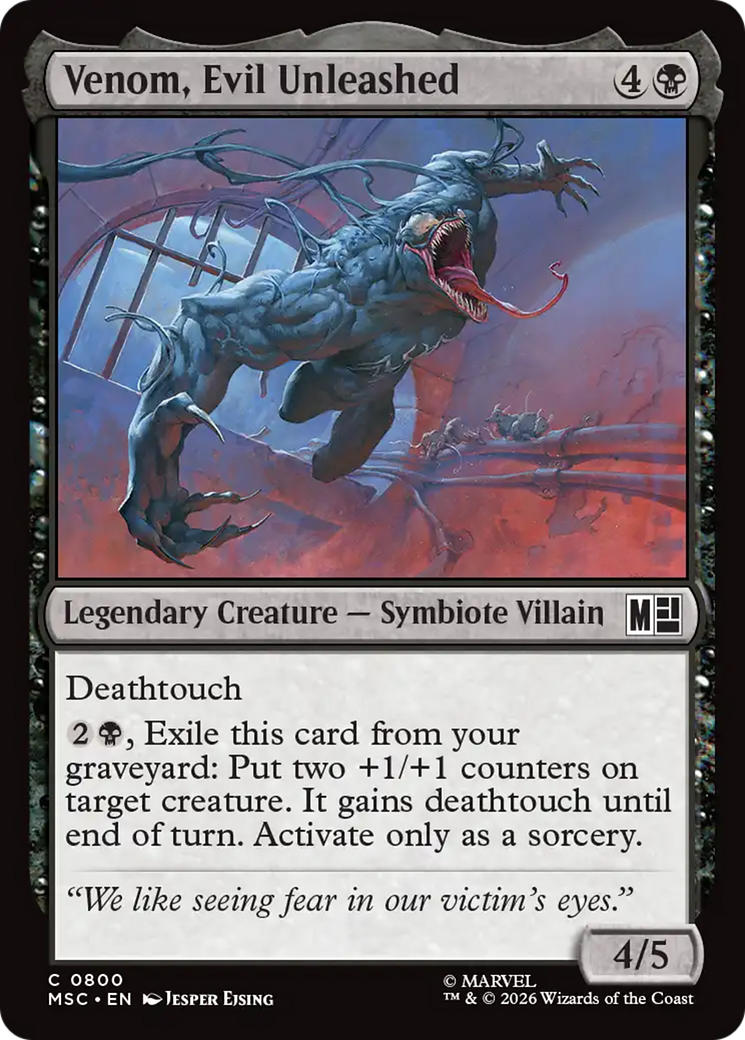 Venom, Evil Unleashed [Marvel Super Heroes Commander] | Exor Games Truro