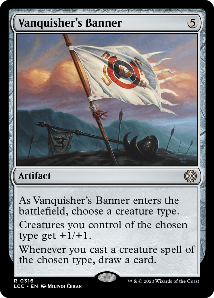 Vanquisher's Banner [The Lost Caverns of Ixalan Commander] | Exor Games Truro