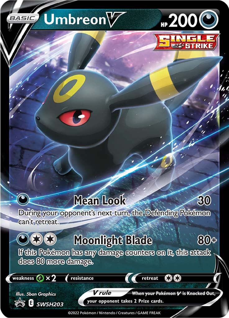 Umbreon V (SWSH203) [Sword & Shield: Black Star Promos] | Exor Games Truro