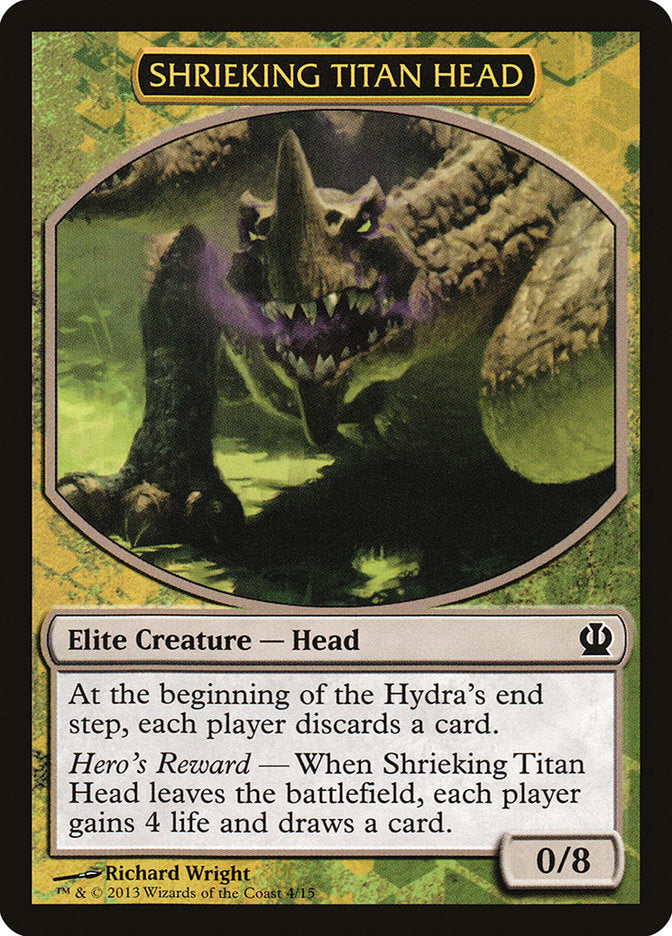 Shrieking Titan Head [Theros Face the Hydra] | Exor Games Truro