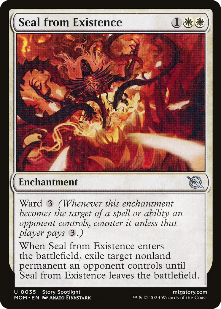Seal from Existence [March of the Machine] | Exor Games Truro