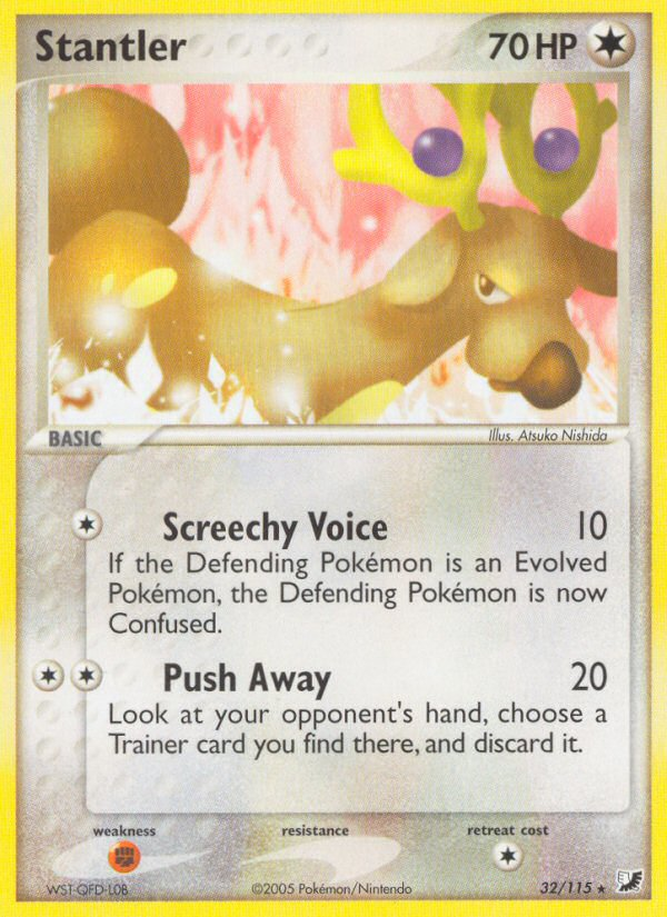 Stantler (32/115) [EX: Unseen Forces] | Exor Games Truro