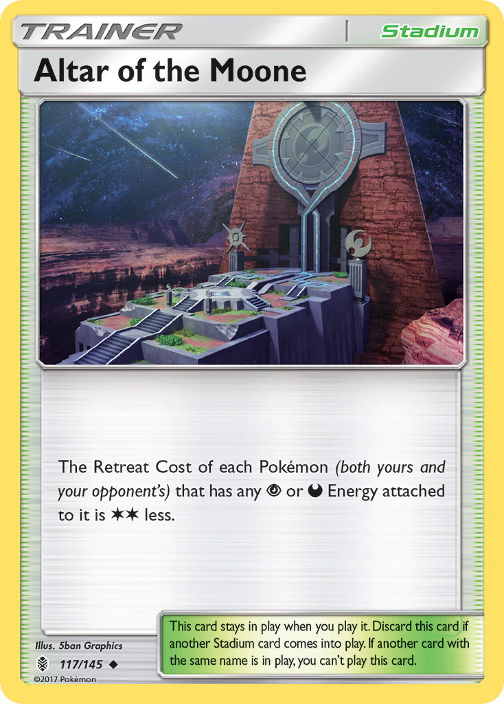 Altar of the Moone (117/145) [Sun & Moon: Guardians Rising] | Exor Games Truro