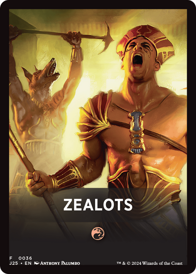 Zealots Theme Card [Foundations Jumpstart Front Cards] | Exor Games Truro