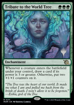 Tribute to the World Tree (Promo Pack) [March of the Machine Promos] | Exor Games Truro