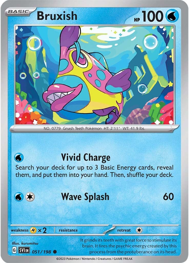 Bruxish (051/198) [Scarlet & Violet: Base Set] | Exor Games Truro