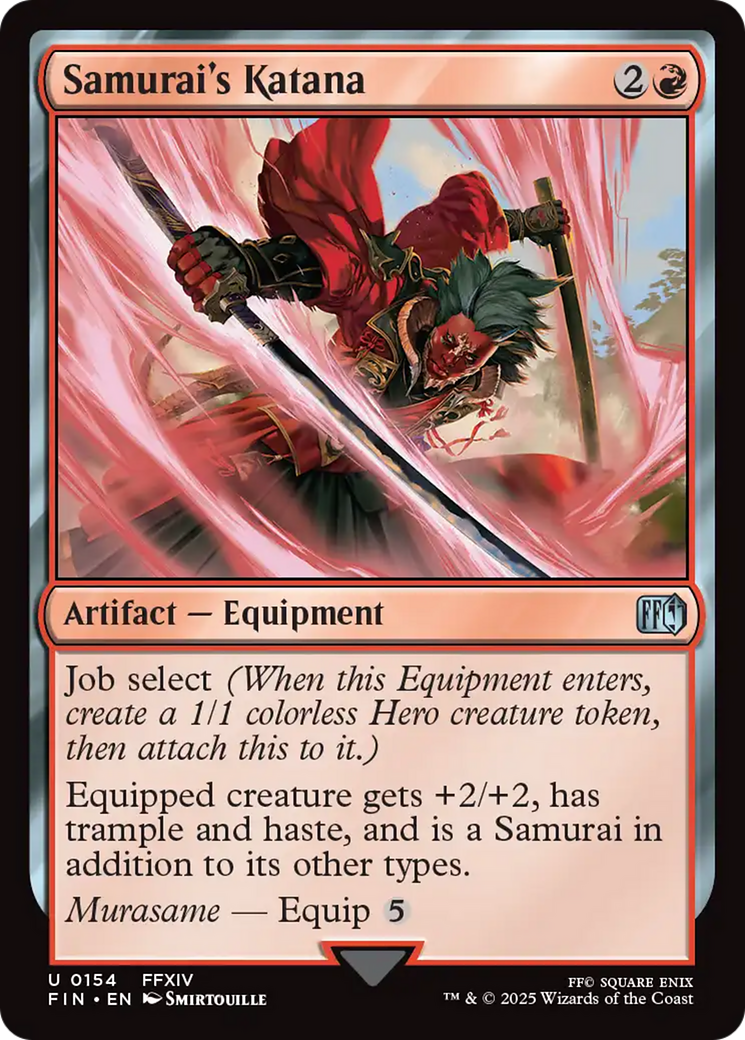 Samurai's Katana [FINAL FANTASY] | Exor Games Truro
