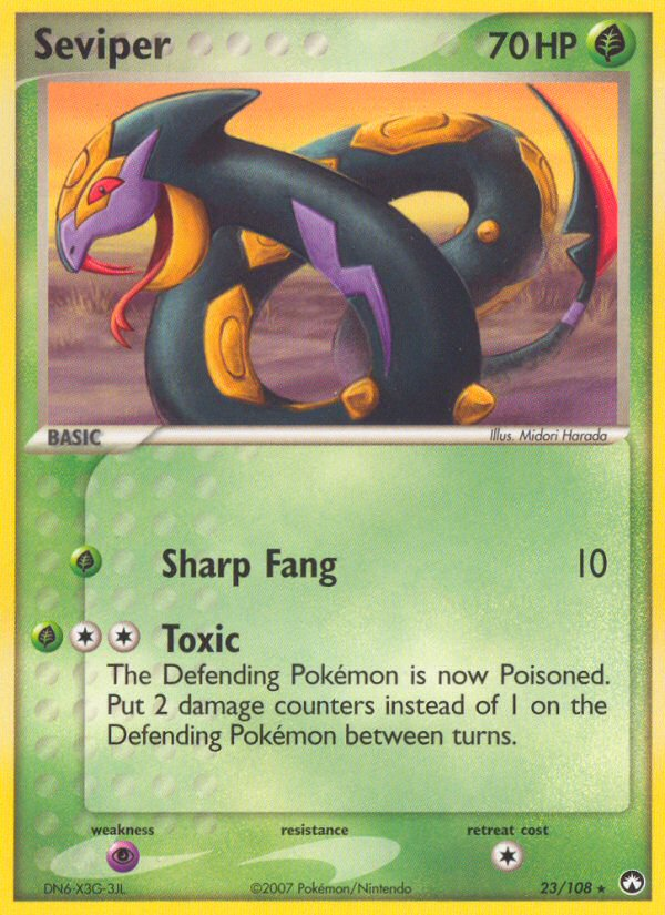 Seviper (23/108) [EX: Power Keepers] | Exor Games Truro