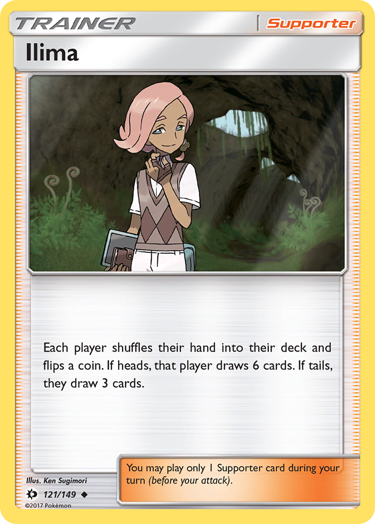 Ilima (121/149) [Sun & Moon: Base Set] | Exor Games Truro