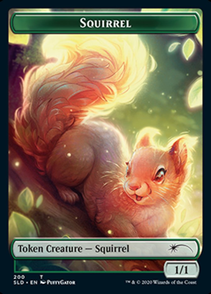 Squirrel Token [Secret Lair Drop Series] | Exor Games Truro