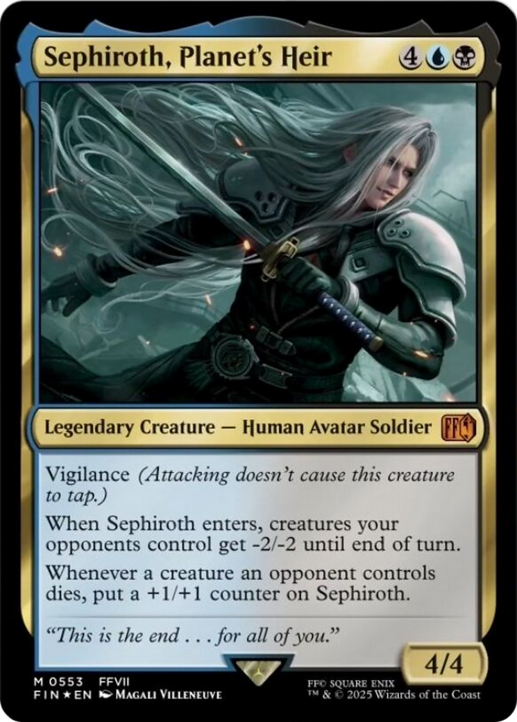 Sephiroth, Planet's Heir [FINAL FANTASY] | Exor Games Truro