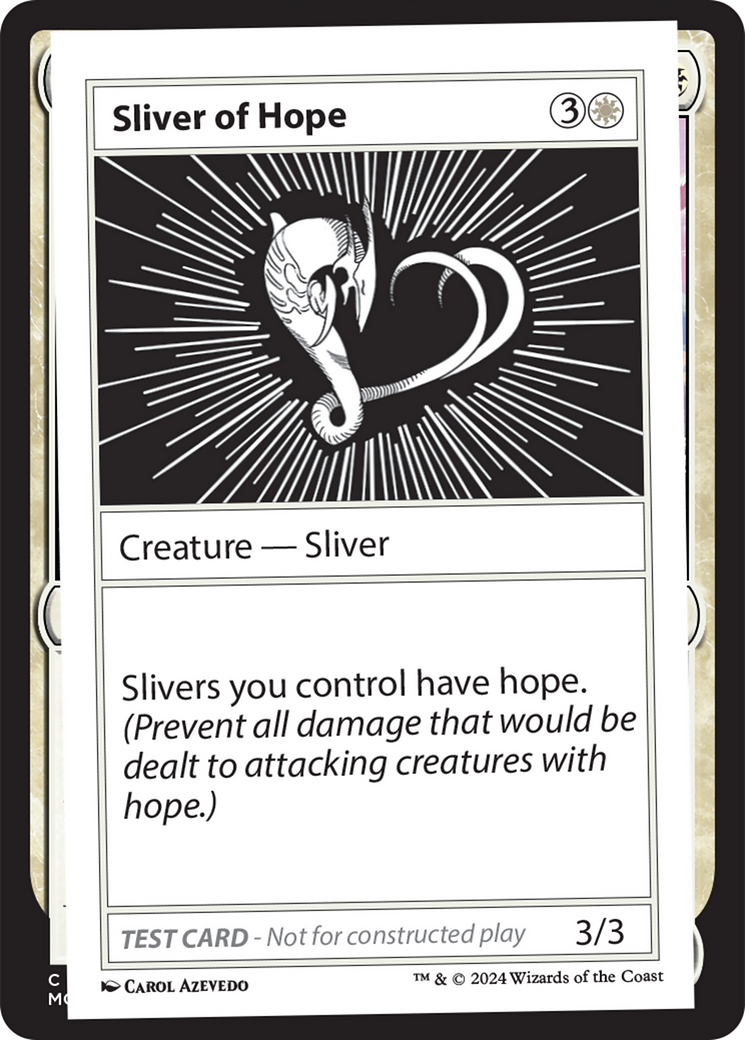Sliver of Hope [Mystery Booster 2 Playtest Cards] | Exor Games Truro