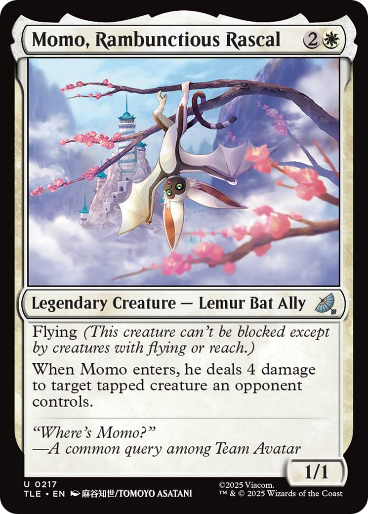 Momo, Rambunctious Rascal [Avatar: The Last Airbender: Eternal-Legal] | Exor Games Truro