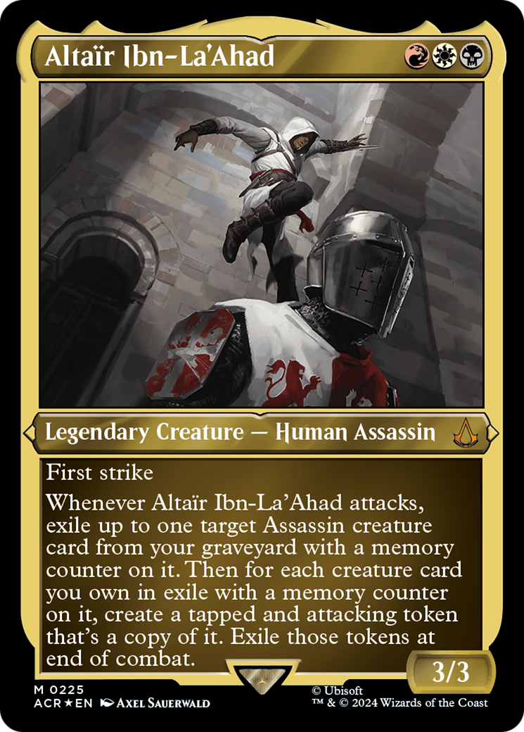 Altair Ibn-La'Ahad (Foil Etched) [Assassin's Creed] | Exor Games Truro