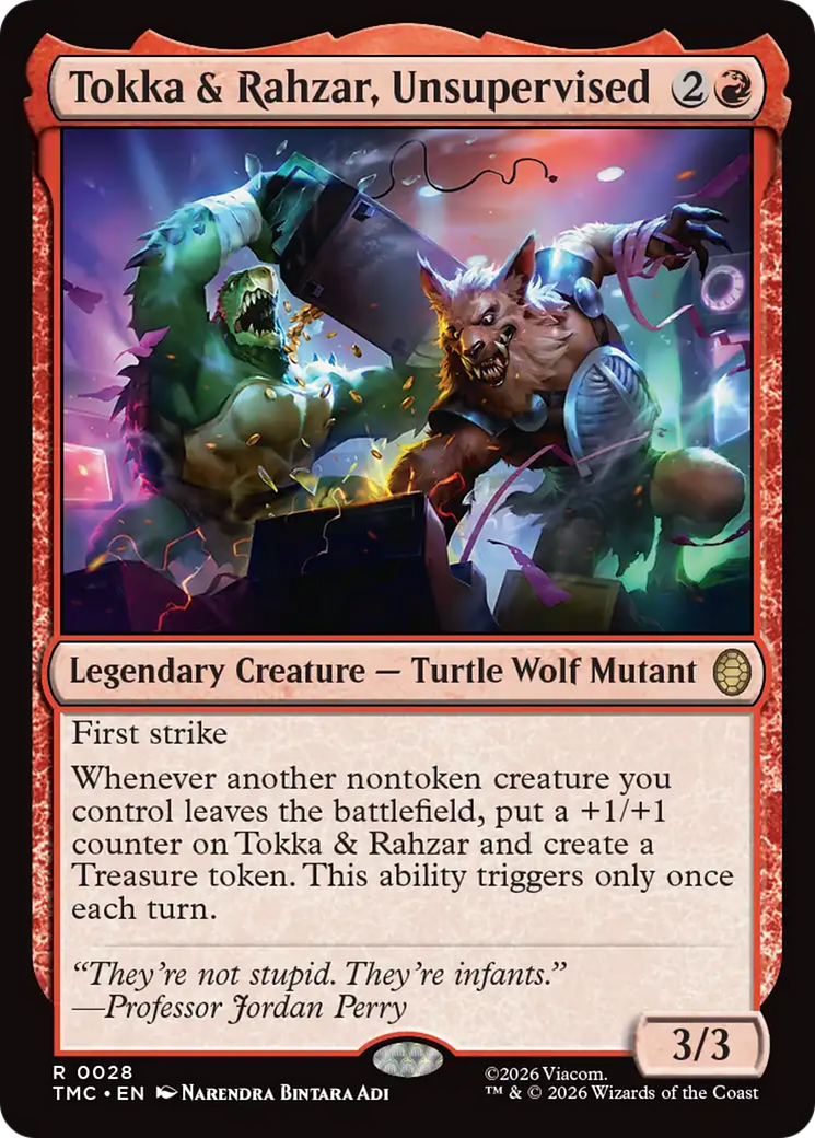Tokka & Rahzar, Unsupervised [Teenage Mutant Ninja Turtles Commander] | Exor Games Truro