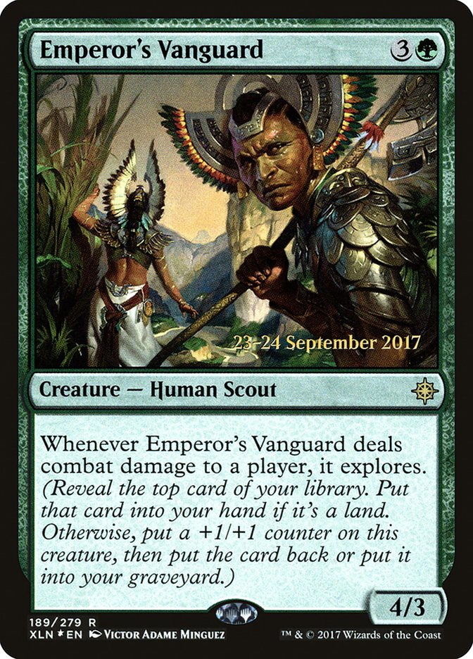 Emperor's Vanguard [Ixalan Prerelease Promos] | Exor Games Truro