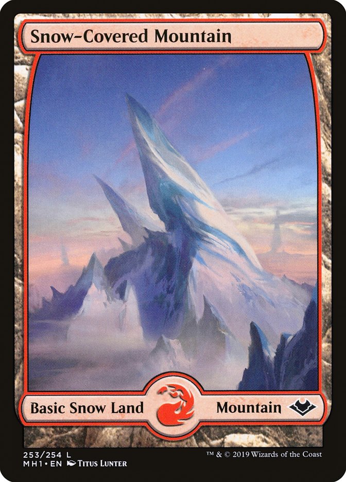 Snow-Covered Mountain [Modern Horizons] | Exor Games Truro