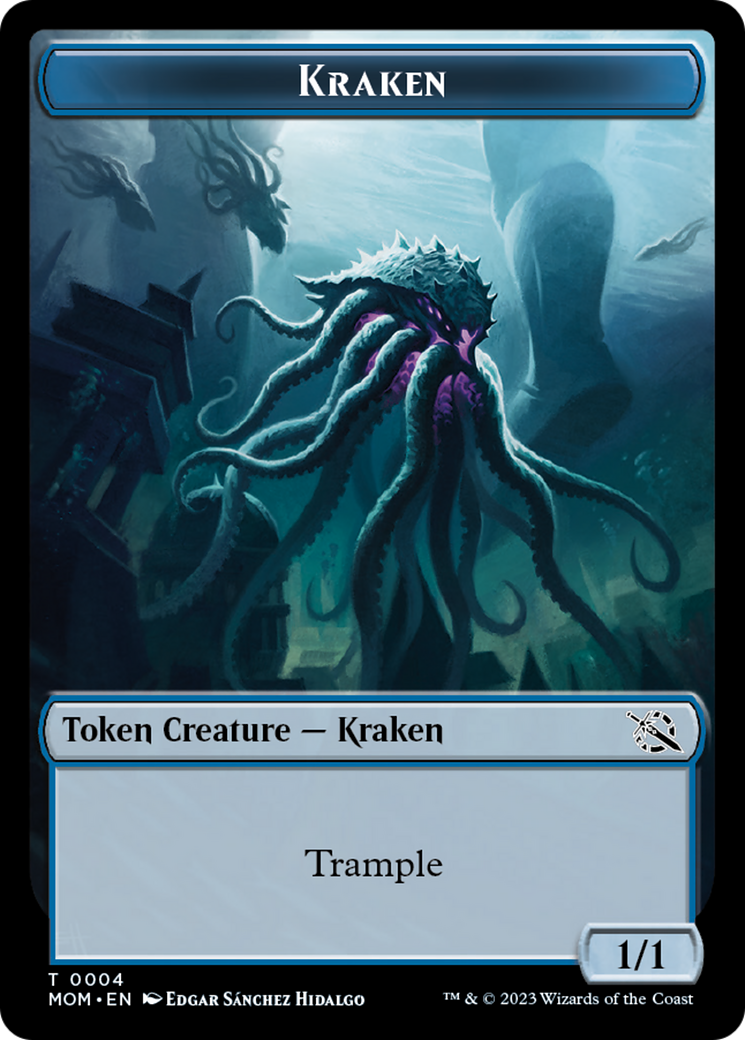 Kraken Token [March of the Machine Tokens] | Exor Games Truro