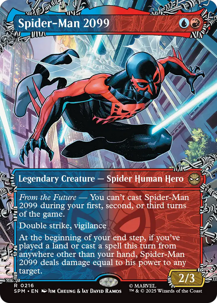 Spider-Man 2099 (0216) (Borderless) [Marvel's Spider-Man] | Exor Games Truro