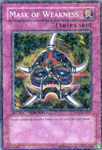 Mask of Weakness [DT01-EN047] Common | Exor Games Truro