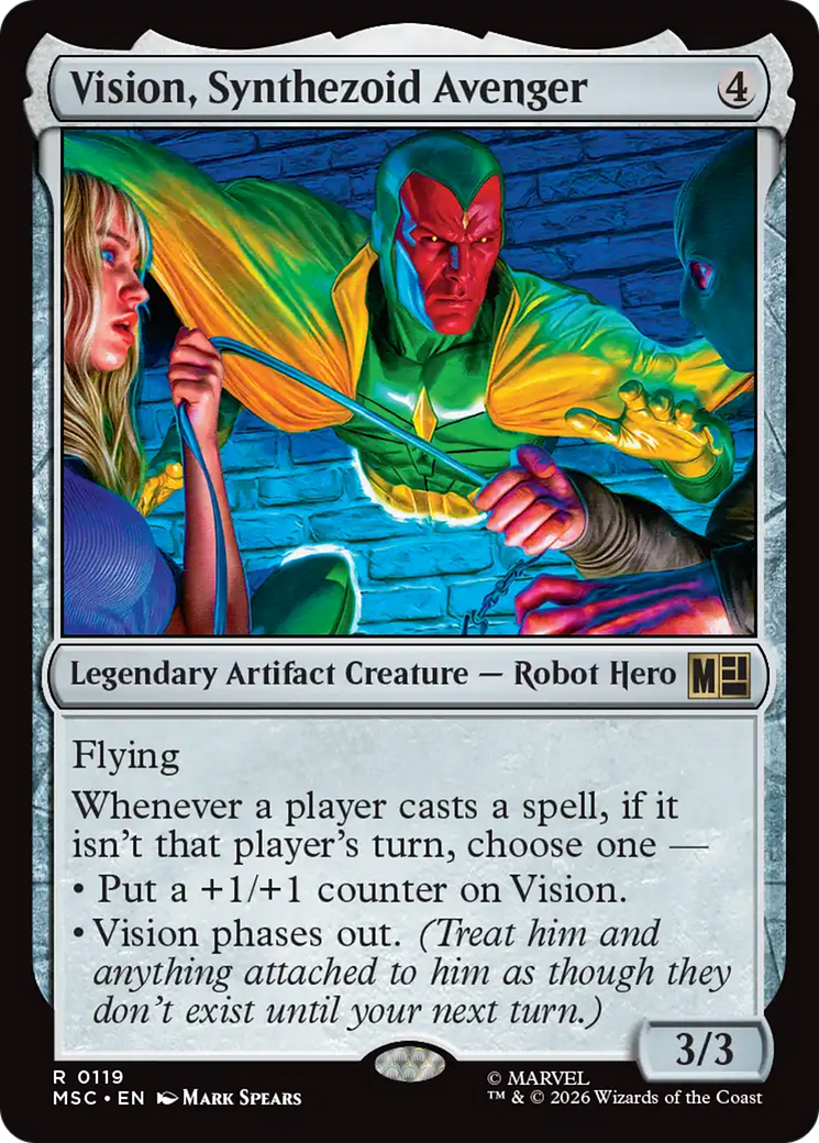 Vision, Synthezoid Avenger [Marvel Super Heroes Commander] | Exor Games Truro