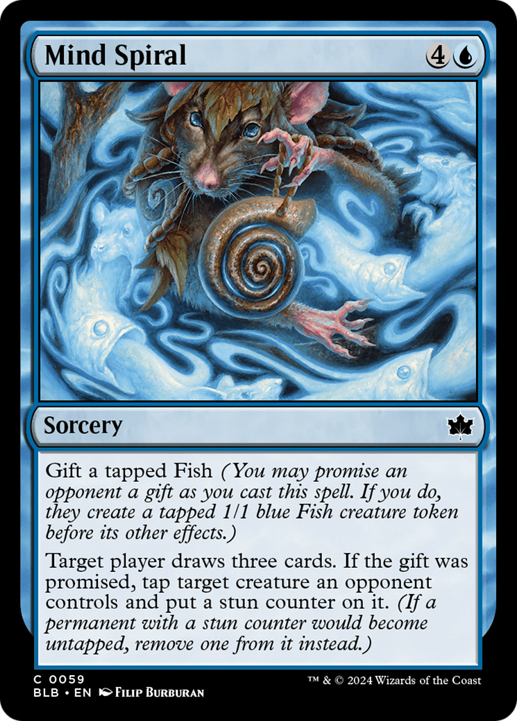 Mind Spiral [Bloomburrow] | Exor Games Truro