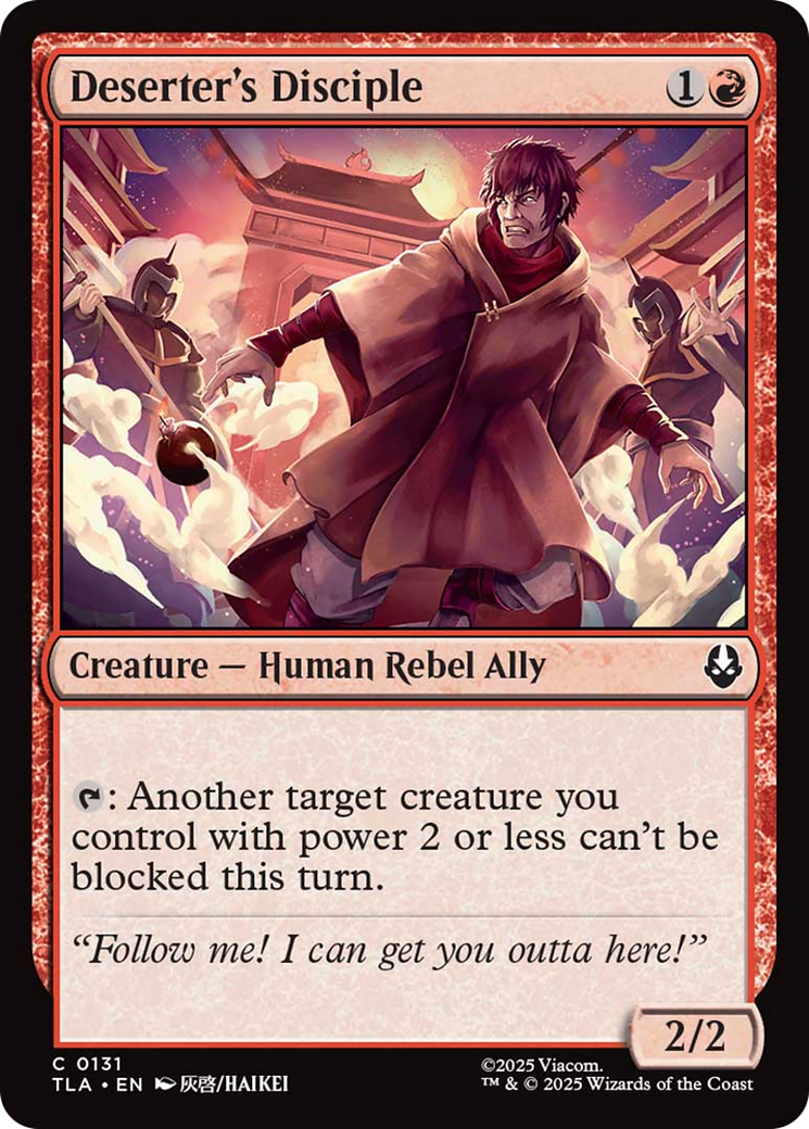 Deserter's Disciple [Avatar: The Last Airbender] | Exor Games Truro