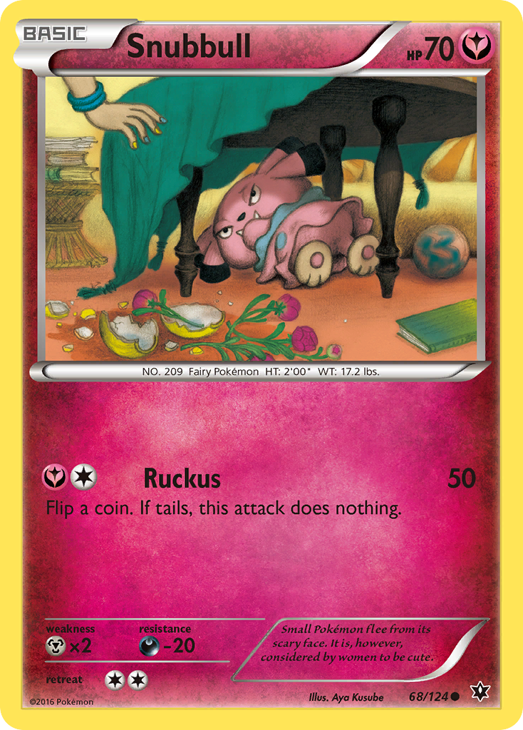 Snubbull (68/124) [XY: Fates Collide] | Exor Games Truro