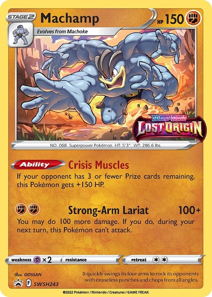 Machamp (SWSH243) [Sword & Shield: Black Star Promos] | Exor Games Truro