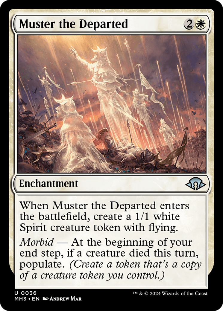 Muster the Departed [Modern Horizons 3] | Exor Games Truro